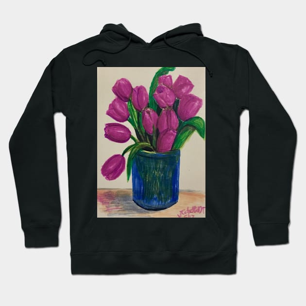 Tulips Hoodie by JedethDT